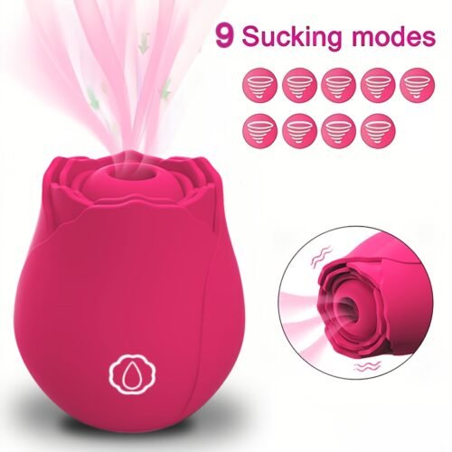 rose shaped vibrating toy