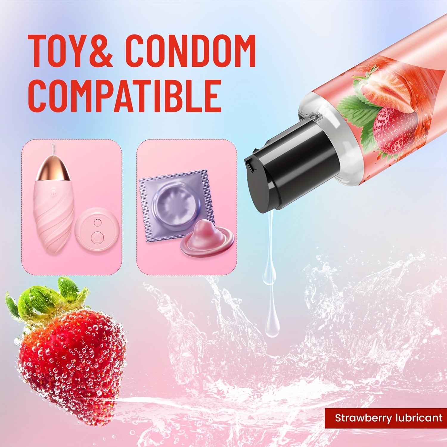 sweet aroma strawberry lubricant 6.8fl.oz, silky smooth & long lasting, non sticky, hypoallergenic, water based formula for men, women & couples, natural pleasure, flavored lubes for couples, for sex toys sex doll pleasure masturbator sweet aroma strawberry lubricant 6.8fl.oz, silky smooth & long lasting, non sticky, hypoallergenic, water based formula for men, women & couples, natural pleasure, flavored lubes for couples, for sex toys sex doll pleasure masturbator