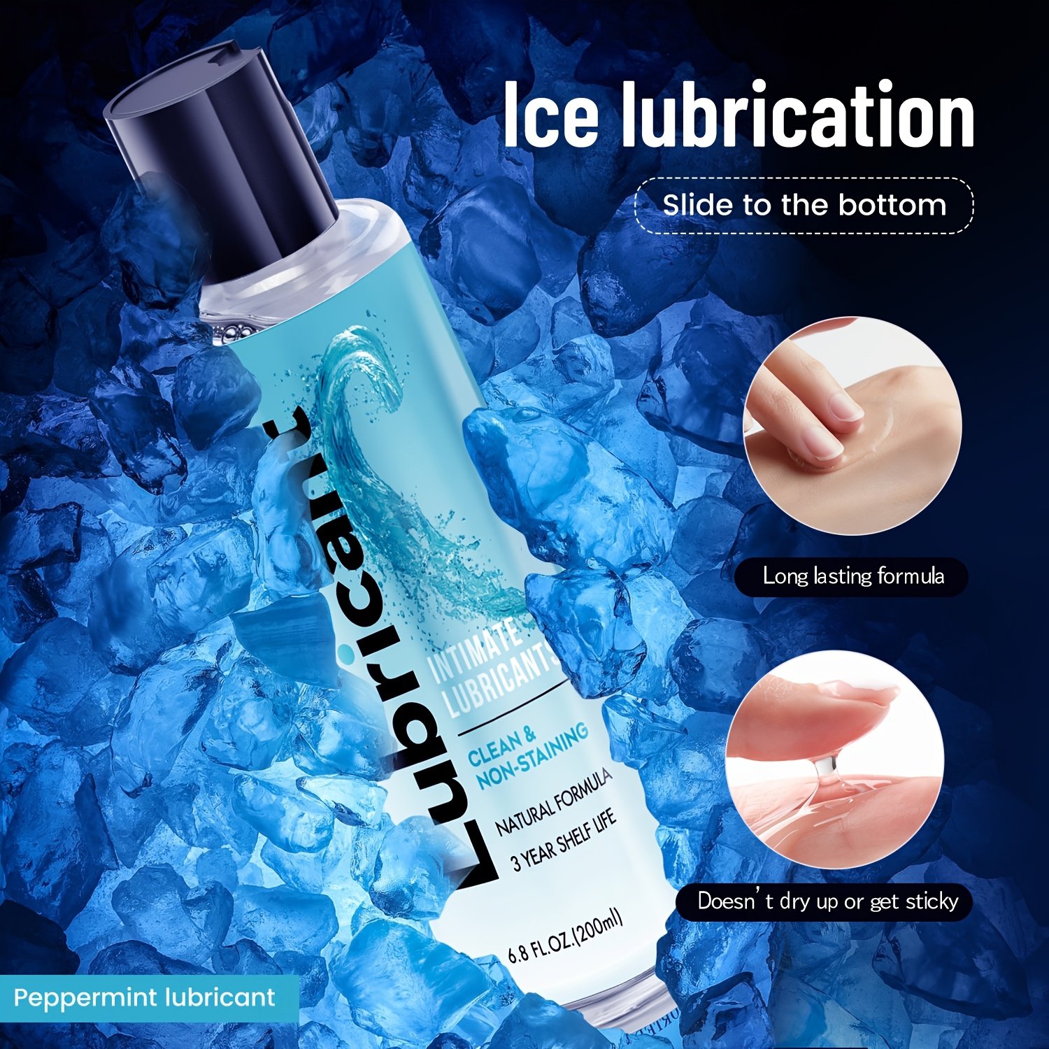 water based personal lubricant, no rinse flavored water based lube, intimate longlasting non sticky gel for couples massage, for sex toys sex doll pleasure masturbator water based personal lubricant, no rinse flavored water based lube, intimate longlasting non sticky gel for couples massage, for sex toys sex doll pleasure masturbator